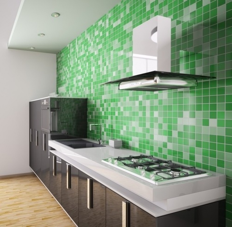 Cozinha Planejada com Cooktop na Casa Verde - Cozinha Planejada Compacta